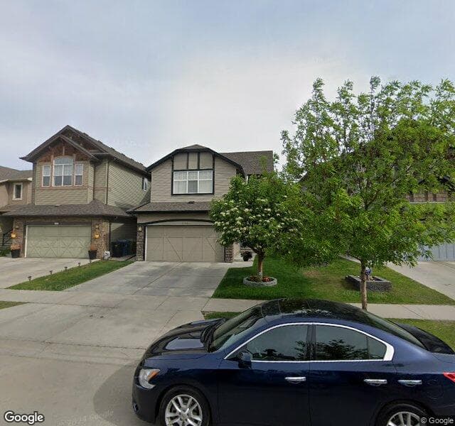 Street view of 1544 New Brighton Drive SE, Calgary