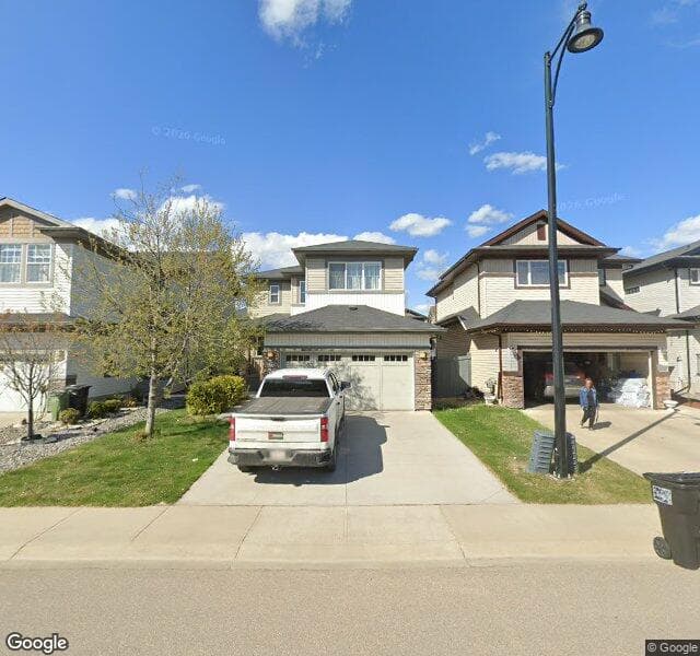 Street view of 7330 Getty Heath NW, Edmonton
