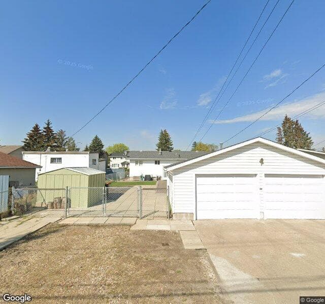 Street view of 10619 152 Street NW, Edmonton