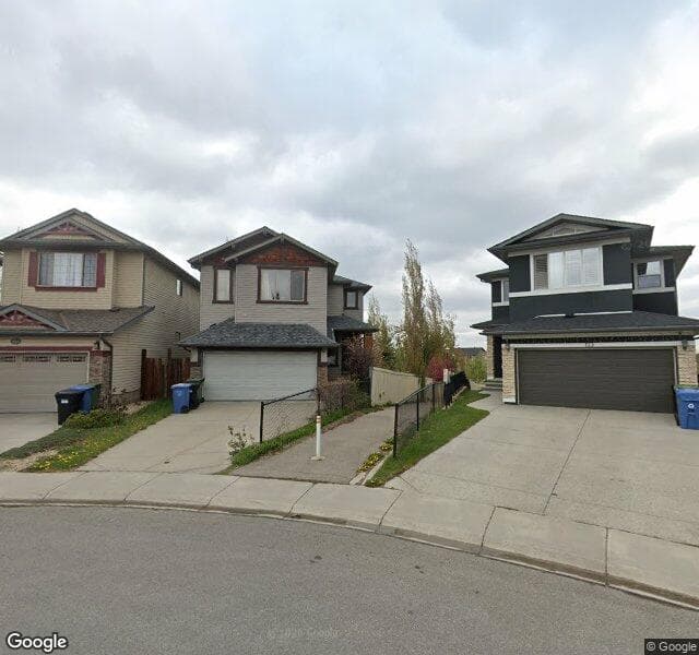 Street view of 177 Everoak Circle SW, Calgary