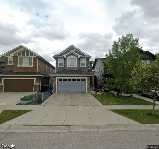 Street view of 40 Sage Valley Road NW, Calgary