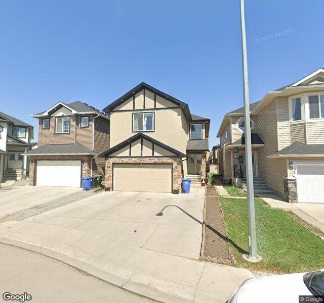 Street view of 60 Saddlelake Green NE, Calgary
