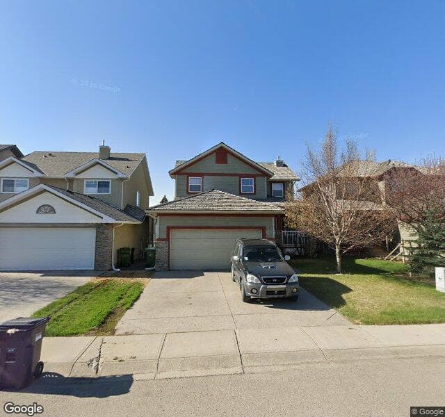Street view of 19 Hidden Creek Green NW, Calgary