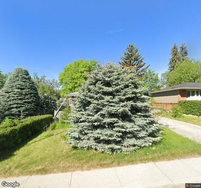 Street view of 2107 Chicoutimi Drive NW, Calgary
