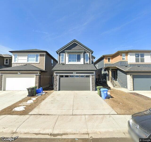 Street view of 160 Corner Glen Crescent NE, Calgary