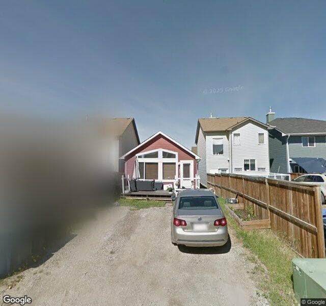Street view of 22 New Brighton Green SE, Calgary