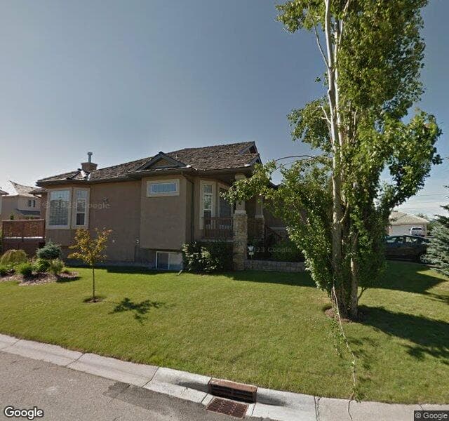 Street view of 602 Sierra Madre Court SW, Calgary