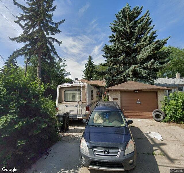 Street view of 11661 136 Street NW, Edmonton