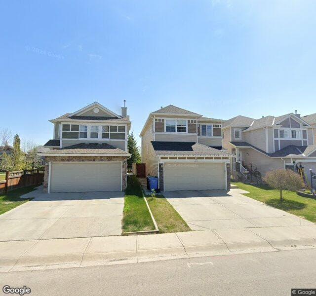 Street view of 22 Cougar Plateau Way SW, Calgary