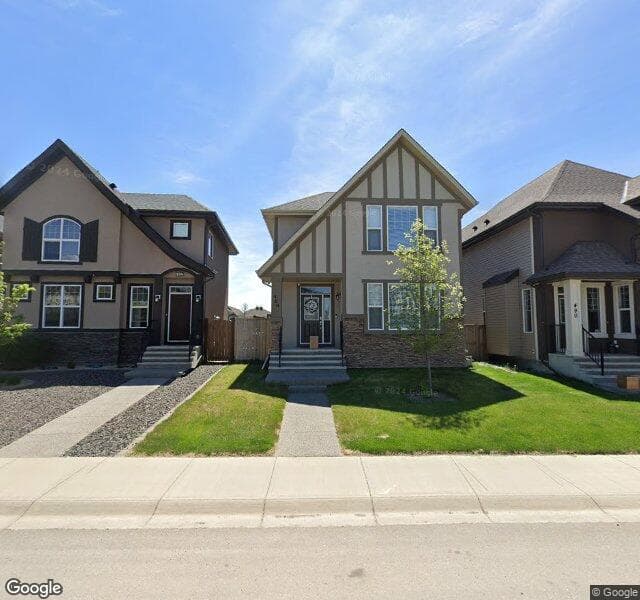 Street view of 486 Cranford Drive SE, Calgary