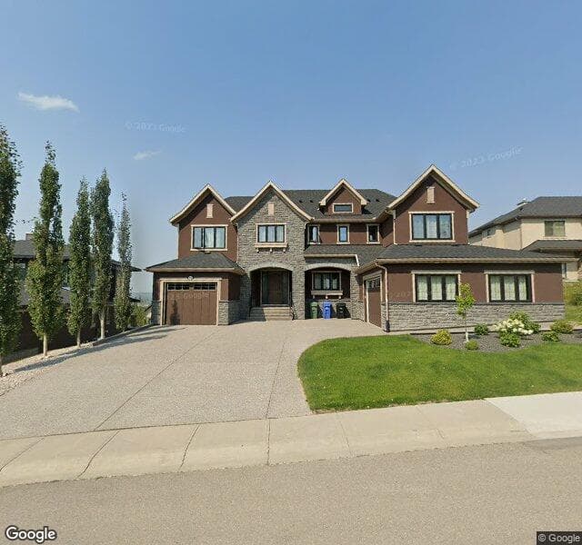 Street view of 85 Crestridge View SW, Calgary