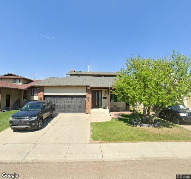 Street view of 36 Bernard Close NW, Calgary
