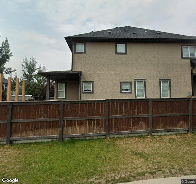 Street view of 196 Cranarch Place SE, Calgary