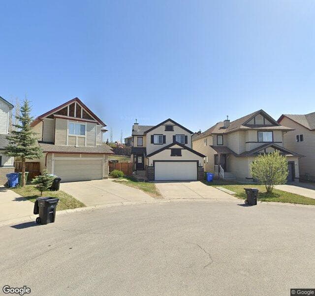Street view of 56 Evansbrooke Point NW, Calgary