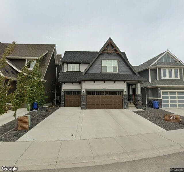 Street view of 50 Mahogany Cove SE, Calgary