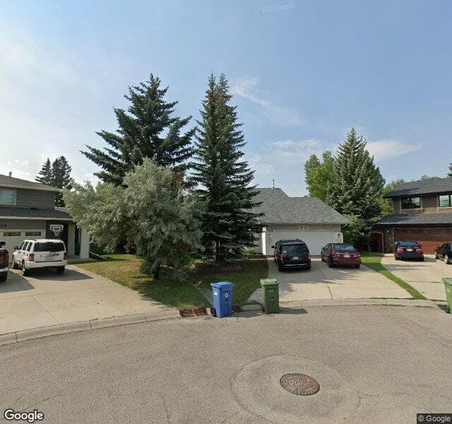 Street view of 224 Woodfield Place SW, Calgary