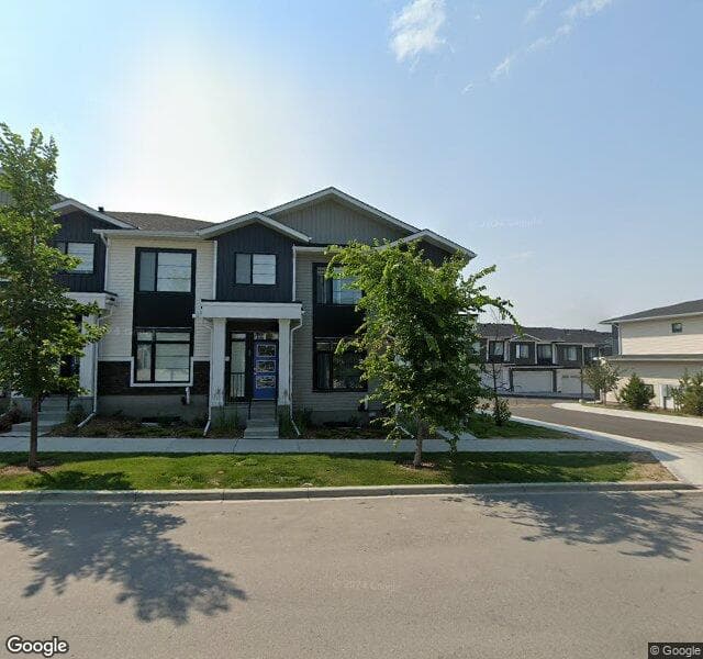 Street view of 47 Crestbrook Drive SW, Calgary