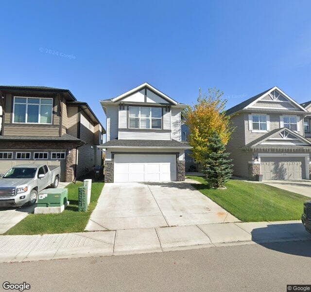 Street view of 159 Chaparral Valley Way SE, Calgary