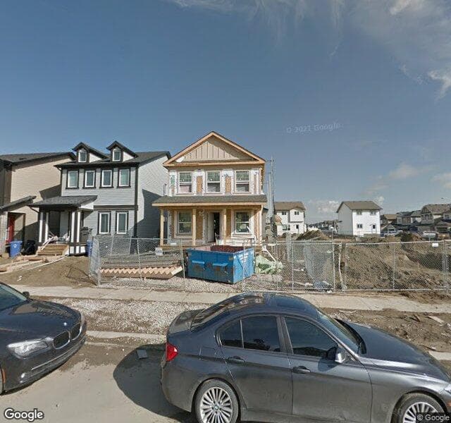 Street view of 183 Copperpond Street SE, Calgary
