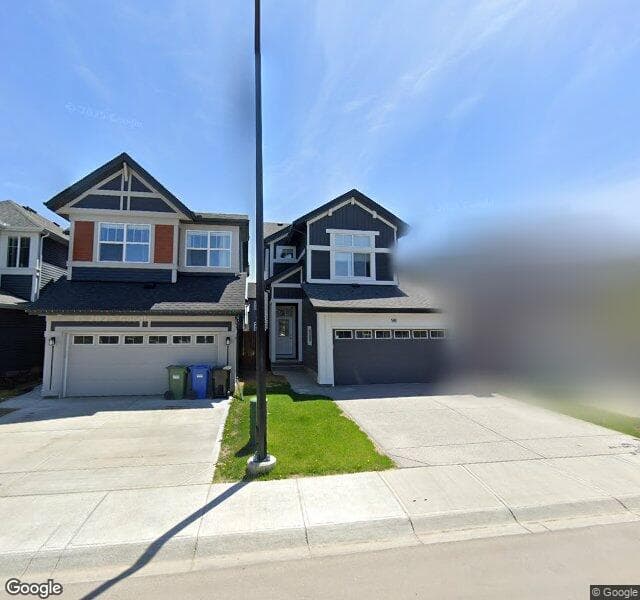 Street view of 98 Seton Manor SE, Calgary