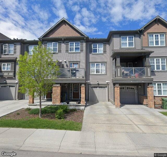 Street view of 155 Cityscape Row NE, Calgary