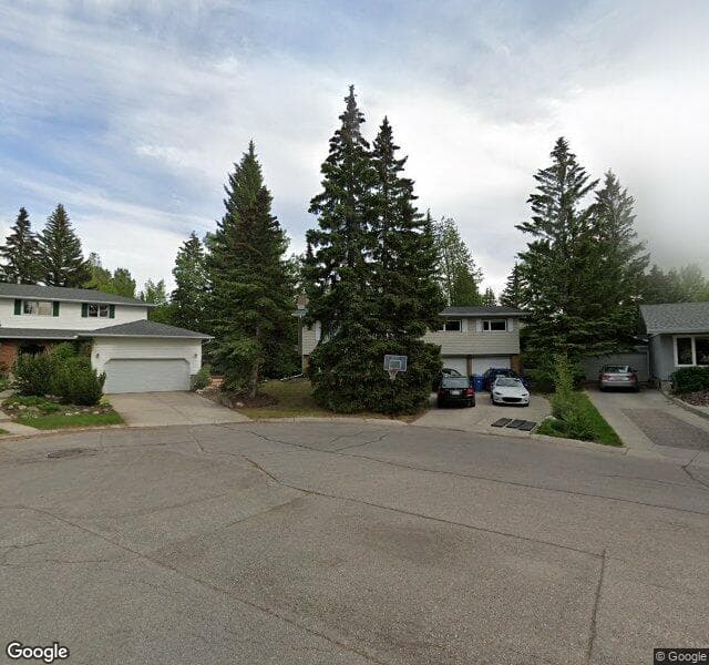 Street view of 18 Varslea Place NW, Calgary