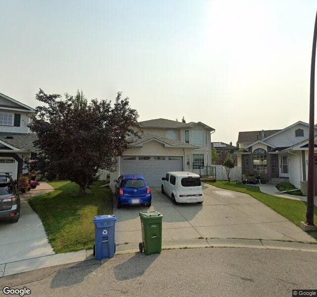 Street view of 75 Scanlon Green NW, Calgary