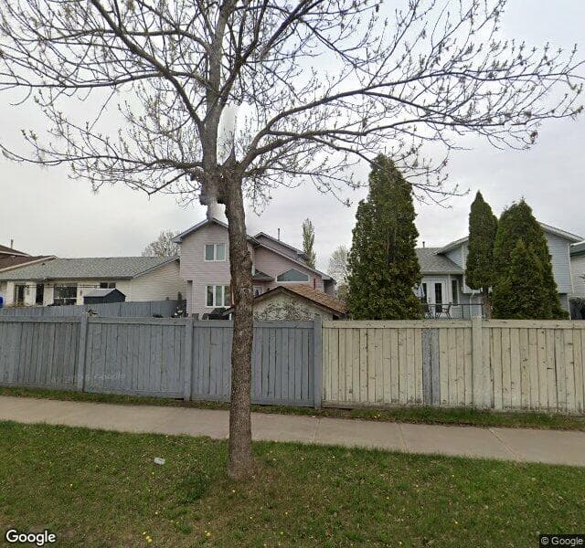 Street view of 12867 143 Avenue NW, Edmonton