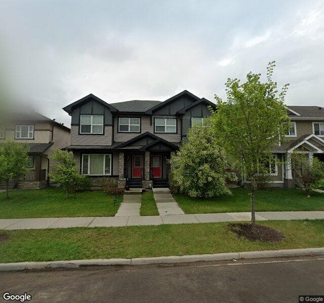 Street view of 521 Crystallina Nera Drive NW, Edmonton