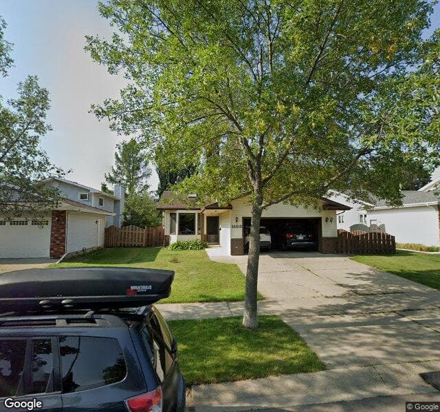 Street view of 14819 39 Avenue NW, Edmonton