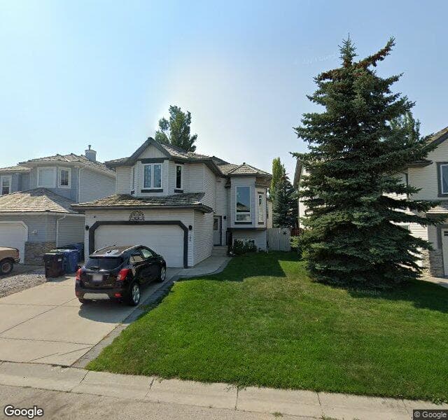 Street view of 286 Valley Brook Circle NW, Calgary