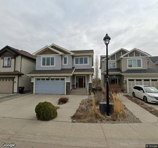 Street view of 7627 Schmid Crescent NW, Edmonton