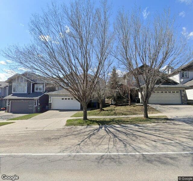 Street view of 249 Hidden Creek Boulevard NW, Calgary