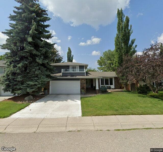 Street view of 1088 Lake Placid Drive SE, Calgary