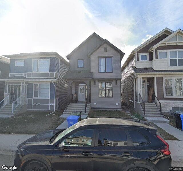 Street view of 108 Homestead View NE, Calgary