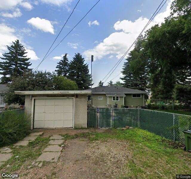 Street view of 13404 137 Street NW, Edmonton