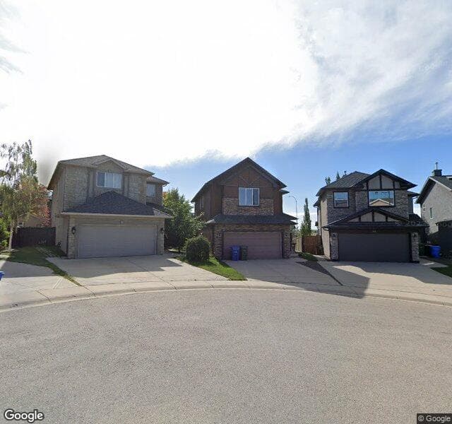 Street view of 14 Aspen Stone Mews SW, Calgary