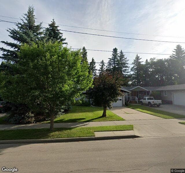 Street view of 14616 Park Drive NW, Edmonton