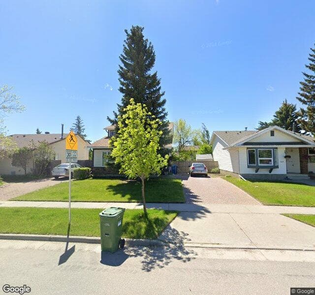 Street view of 760 Woodpark Boulevard SW, Calgary