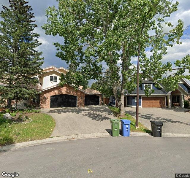 Street view of 8 Coach Gate Place SW, Calgary