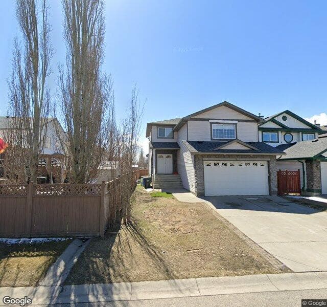 Street view of 125 Coventry Crescent NE, Calgary
