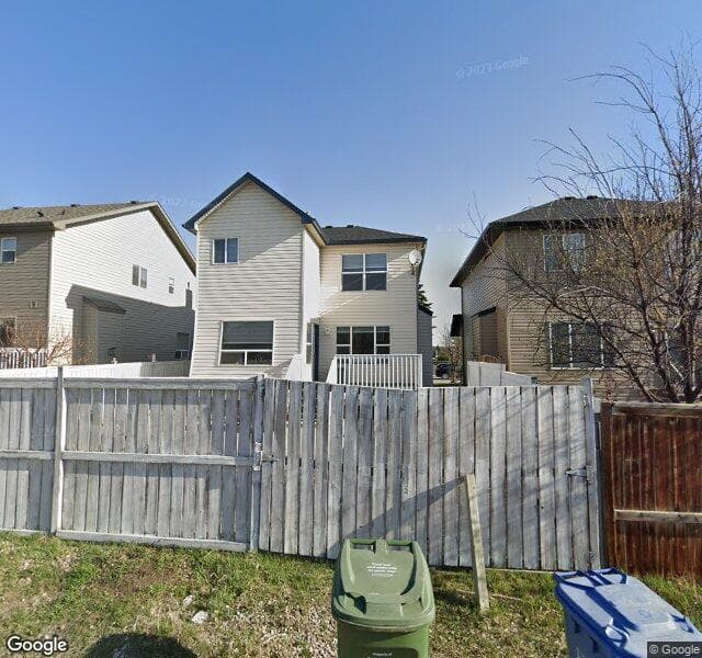 Street view of 27 Saddletree Drive NE, Calgary