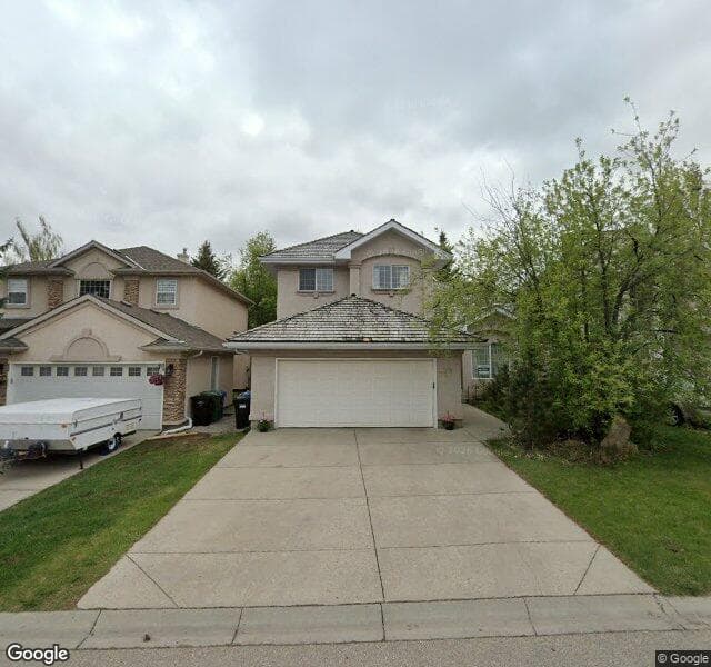 Street view of 39 Evergreen Way SW, Calgary