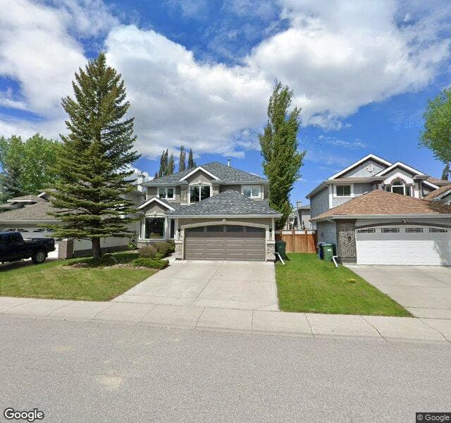 Street view of 218 Douglasbank Mews SE, Calgary