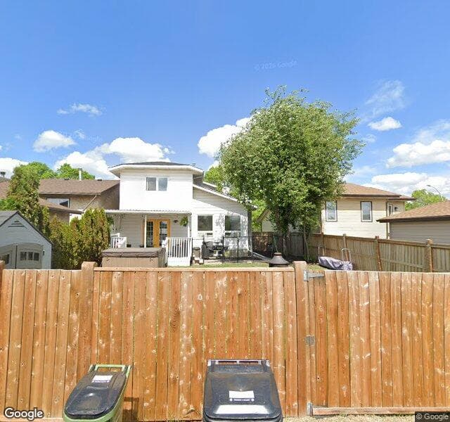 Street view of 16808 95 Street NW, Edmonton