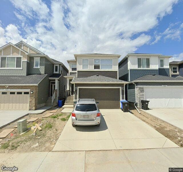 Street view of 159 Creekstone Park SW, Calgary