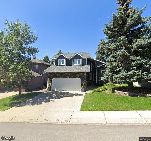 Street view of 71 Stradbrooke Rise SW, Calgary