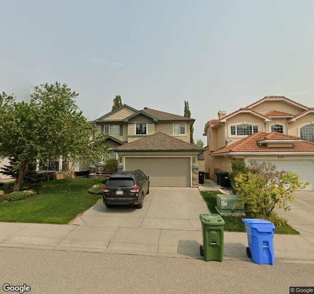 Street view of 223 Edgebrook Park NW, Calgary