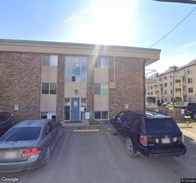 Street view of 105-10230 120 Street NW, Edmonton