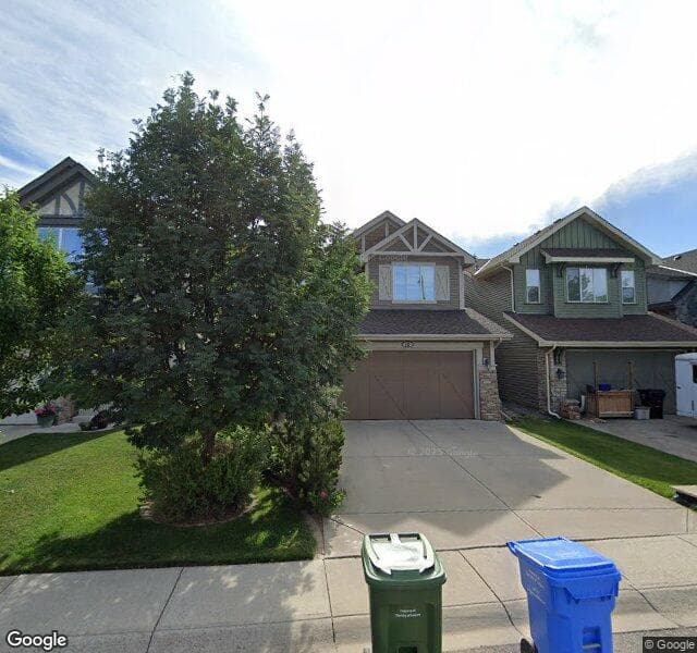 Street view of 16 Aspen Hills Court SW, Calgary
